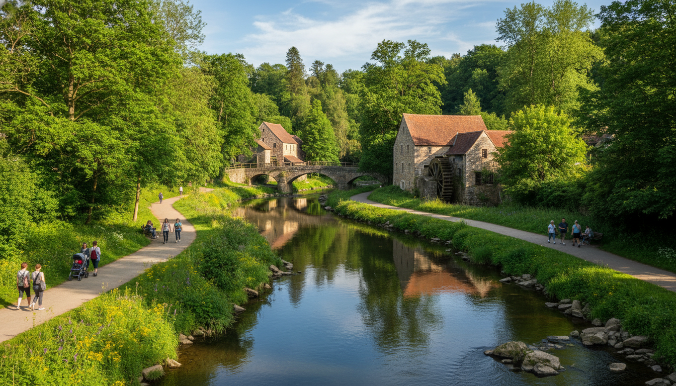 explorez angoulême à travers des promenades pittoresques le long des rivières touvre et charente, découvrez des paysages enchanteurs et une nature préservée.