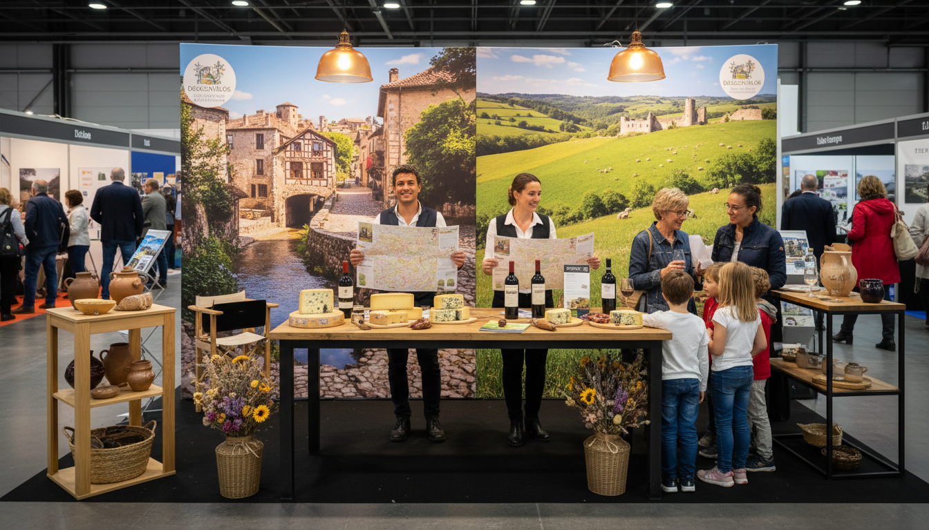 découvrez comment le bassin decazevillois et l’aveyron présentent leurs atouts au salon occ’ygène de toulouse pour séduire les voyageurs en quête d'authenticité et de découvertes.
