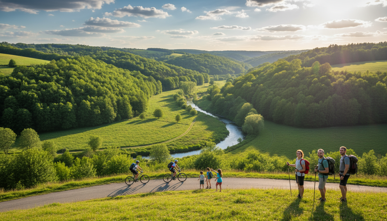 découvrez les contrées vertes, la nouvelle identité dynamique de l’office de tourisme du pays de tulle, célébrant la nature, la culture et l’aventure locale.