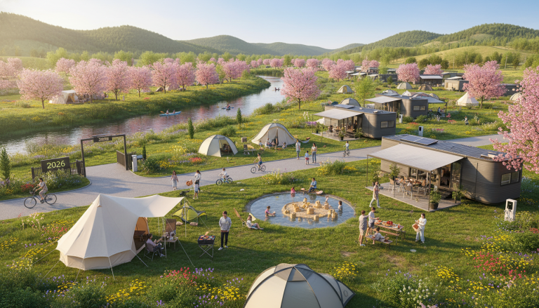 printemps 2026 : profitez des longs week-ends de mai pour des vacances en camping inoubliables. découvrez comment ces jours fériés stimulent une forte hausse des réservations.