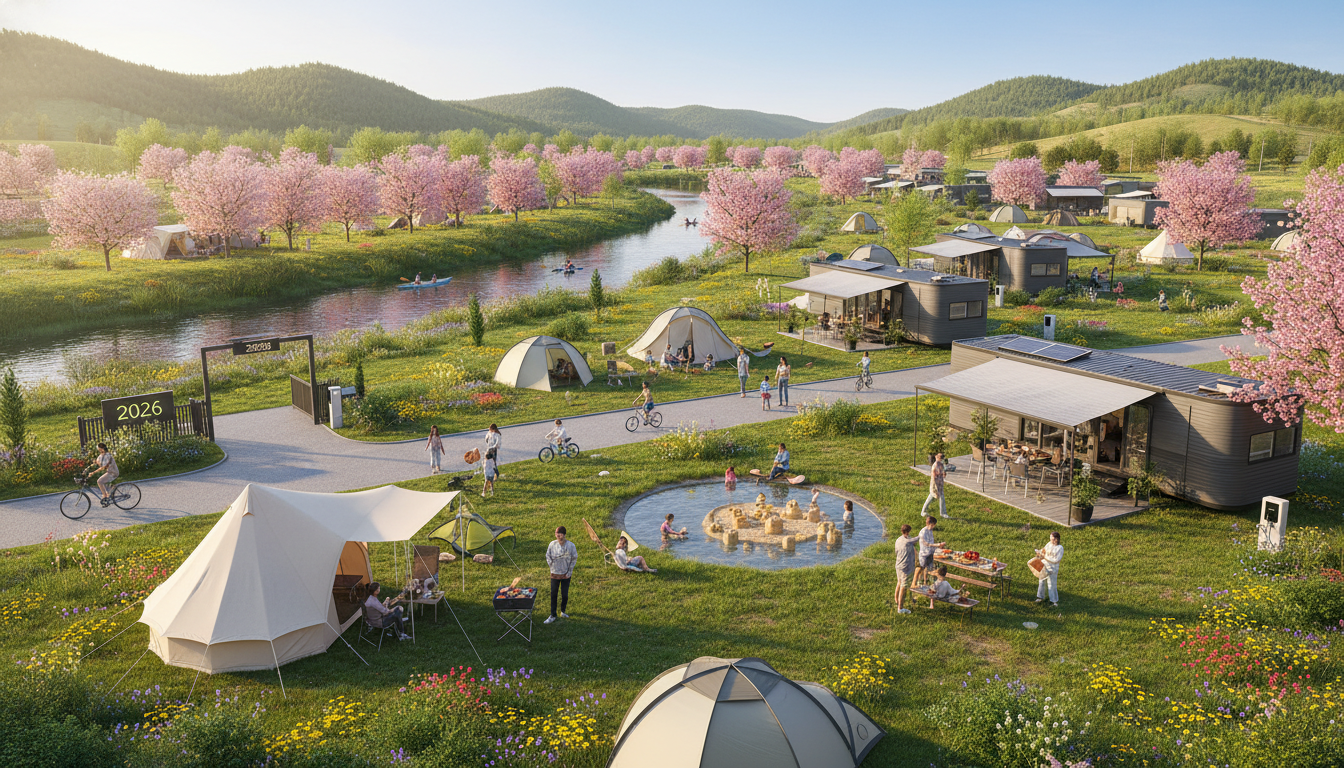 printemps 2026 : profitez des longs week-ends de mai pour des vacances en camping inoubliables. découvrez comment ces jours fériés stimulent une forte hausse des réservations.