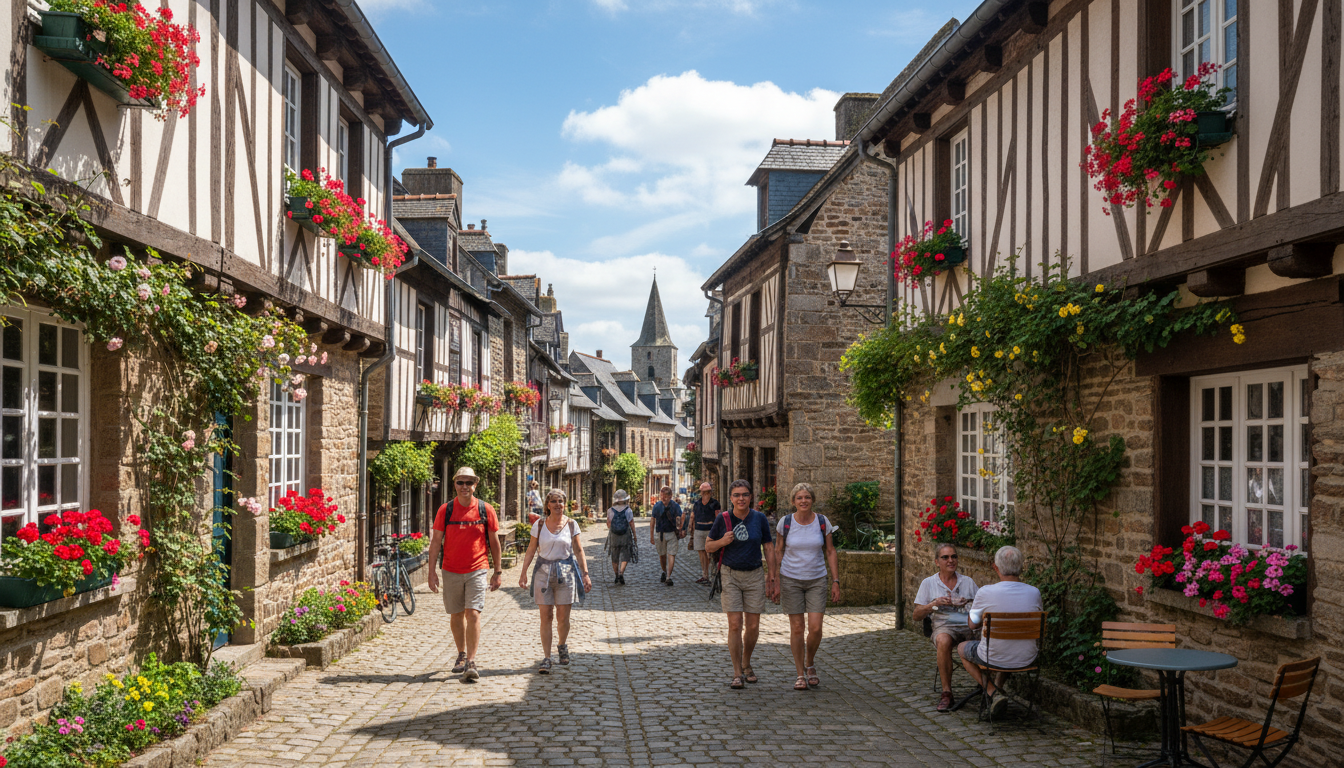 découvrez l'ouverture officielle de la saison touristique à rochefort-en-terre avec une base de loisirs animée, des visites guidées passionnantes et un parc de préhistoire fascinant pour toute la famille.