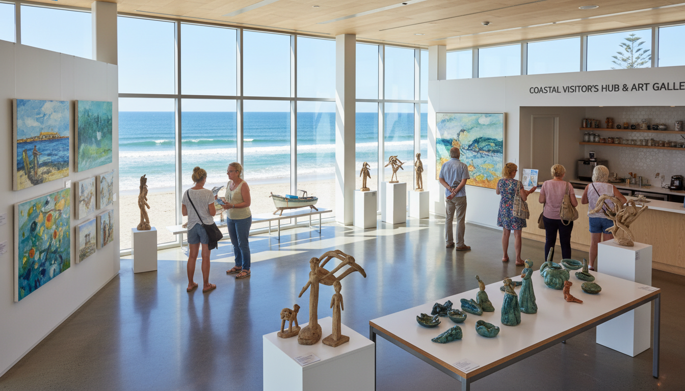 découvrez comment l'office de tourisme de saint-brevin-les-pins met à l'honneur le talent exceptionnel de deux artistes locaux à travers une exposition unique.