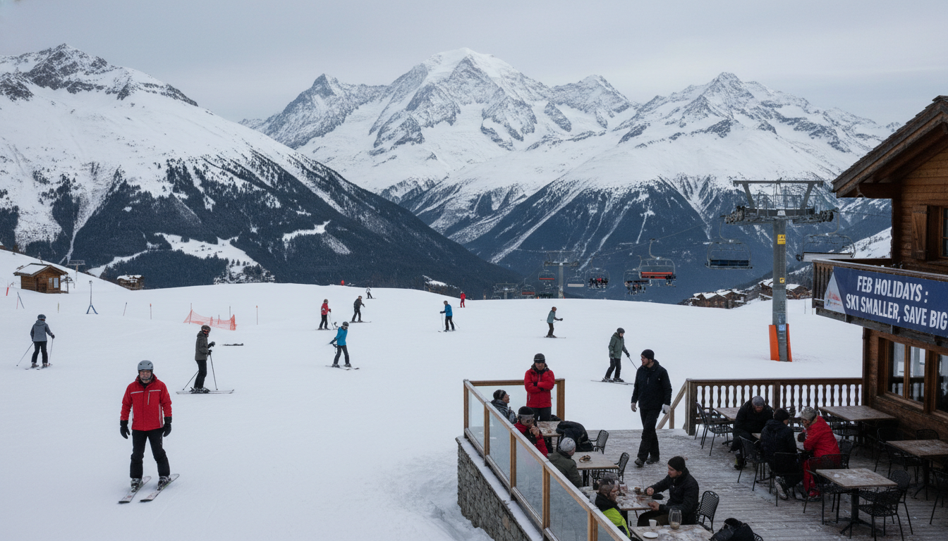 découvrez comment la saison d'hiver en vallée de chamonix est impactée par des vacances de février mitigées, affectant le tourisme local et les activités hivernales.