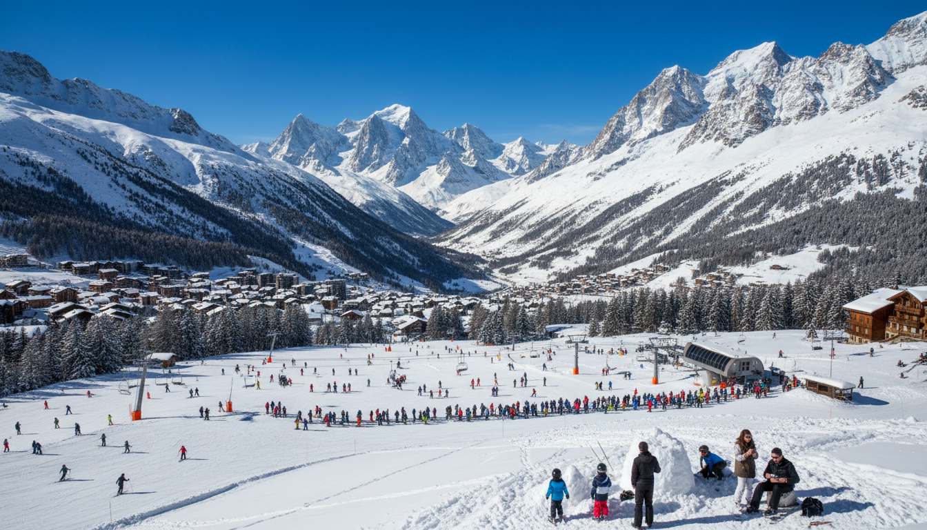 découvrez comment la saison d'hiver en vallée de chamonix est marquée par des vacances de février mitigées, impactant le tourisme local.