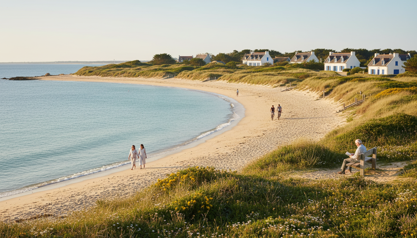 découvrez pourquoi les vacanciers délaissent l'île de ré pour craquer désormais pour cette île bretonne encore préservée, alliant authenticité, nature et tranquillité.