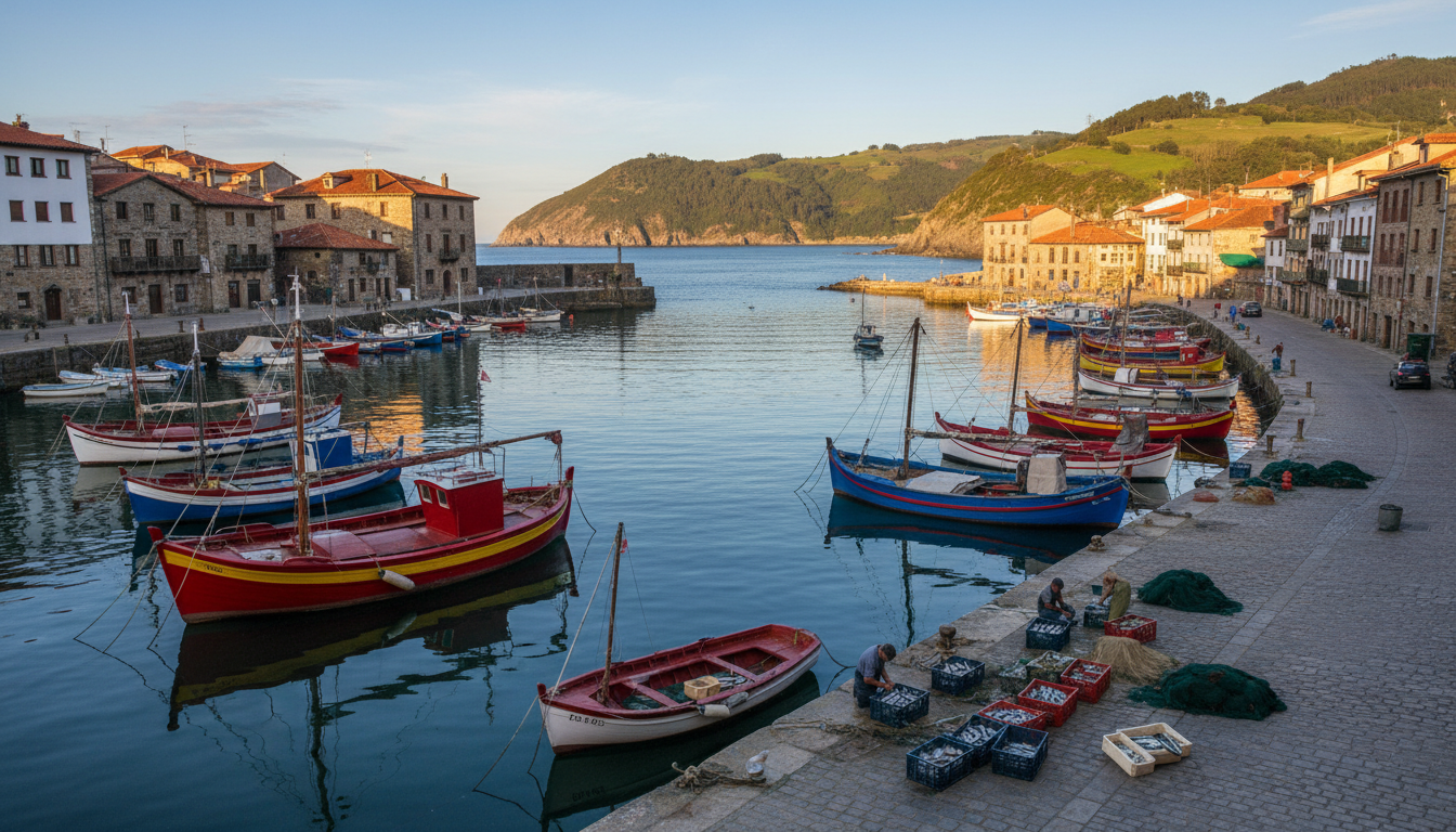 découvrez getaria, charmant port de pêche du pays basque espagnol, riche en histoire et en traditions maritimes. un joyau côtier à ne pas manquer.