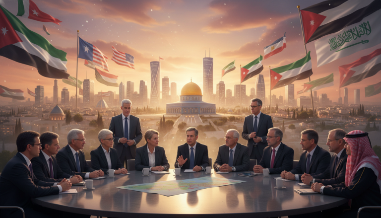 analyse des relations avec israël et de la position sur le conflit, explorant comment la guerre au moyen-orient redéfinit les équilibres géopolitiques dans la région.