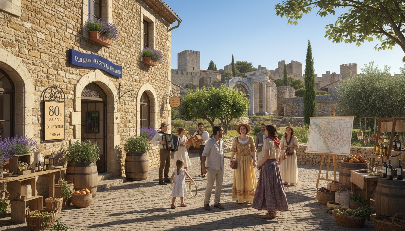découvrez comment l'office de tourisme de taulignan et vaison-la-romaine fête ses 80 ans d'histoire en ouvrant la nouvelle saison touristique avec des événements et animations exceptionnels.
