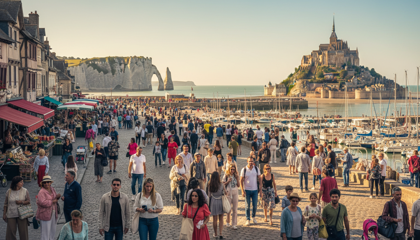 découvrez comment la normandie atteint un nouveau record en 2025 avec 83 millions de nuitées, confirmant son attractivité touristique exceptionnelle.