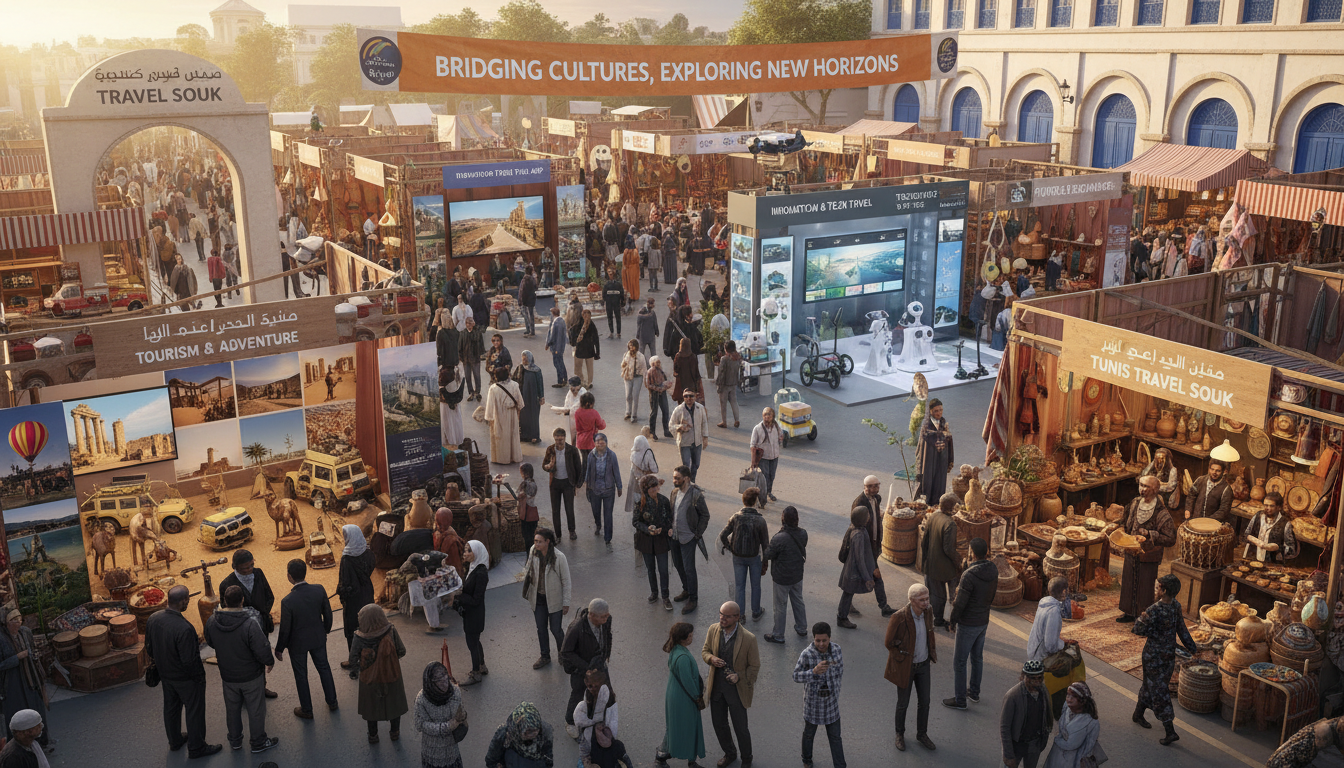 découvrez le lancement officiel de la première édition du salon "tunisian travel market" 2026, un événement incontournable pour les professionnels du tourisme en tunisie organisé par wmc.