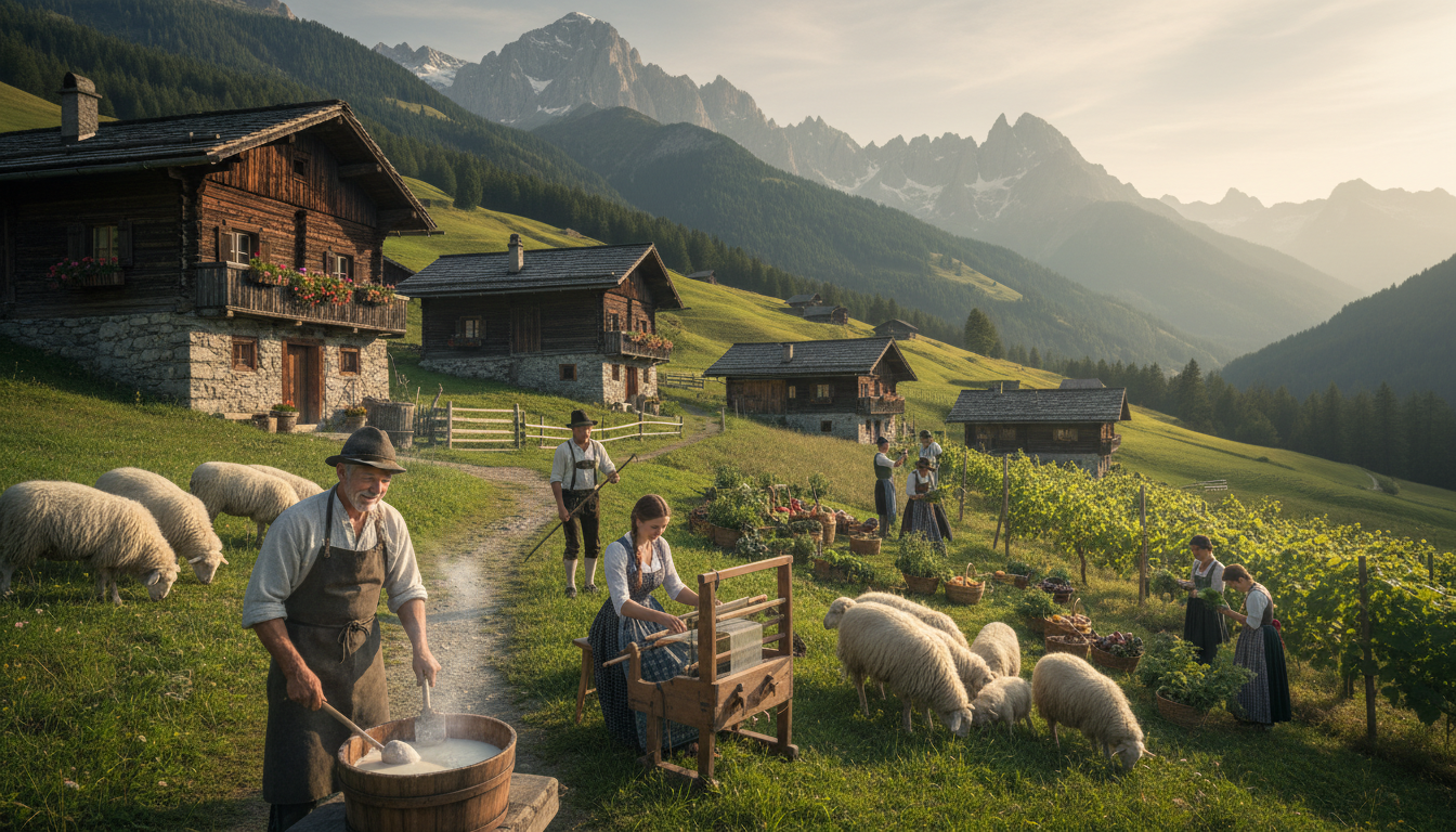 partez à la découverte du tourisme à la campagne et explorez les métiers authentiques ainsi que les terroirs d'altitude pour une expérience riche et authentique.