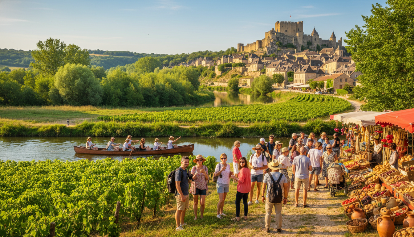 découvrez comment la richesse du patrimoine, la beauté de la nature et le pouvoir d'achat des visiteurs étrangers contribuent à faire de la dordogne une destination touristique prisée et en pleine croissance.