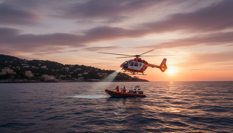 un avion de tourisme a disparu en mer près de saint-tropez dans le var. les recherches ont permis de retrouver un corps sans vie sur les lieux de l'accident.