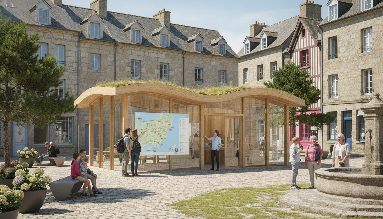 découvrez le déménagement de l’office de tourisme baie de quiberon à auray, place j, pour un accueil amélioré et des informations touristiques plus accessibles.