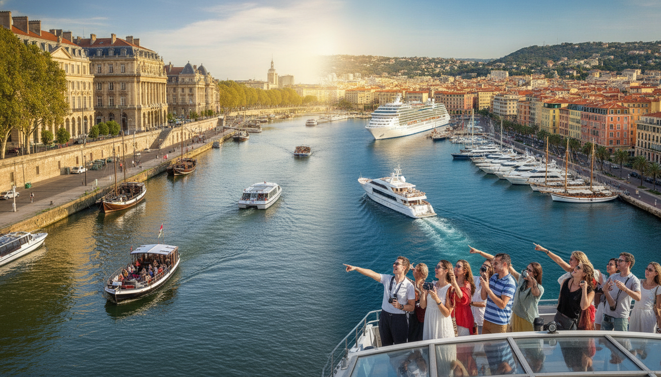 découvrez comment le tourisme fluvial et maritime à bordeaux et nice génère plus de 50 millions d'euros, un secteur dynamique en pleine croissance offrant des expériences uniques au fil de l'eau.