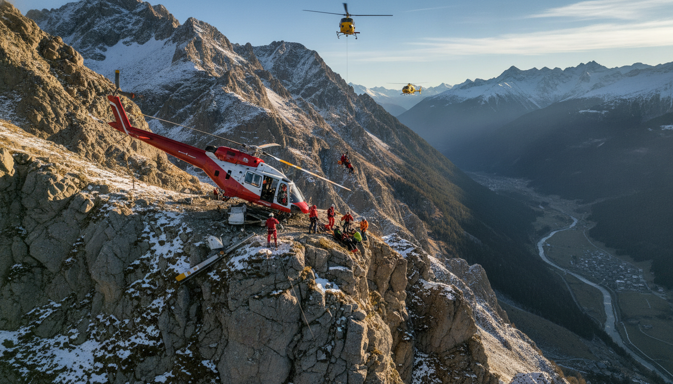 tragédie dans les alpes-de-haute-provence : un pilote d’hélicoptère perd la vie après une collision avec une falaise, détails sur l’accident et les circonstances.