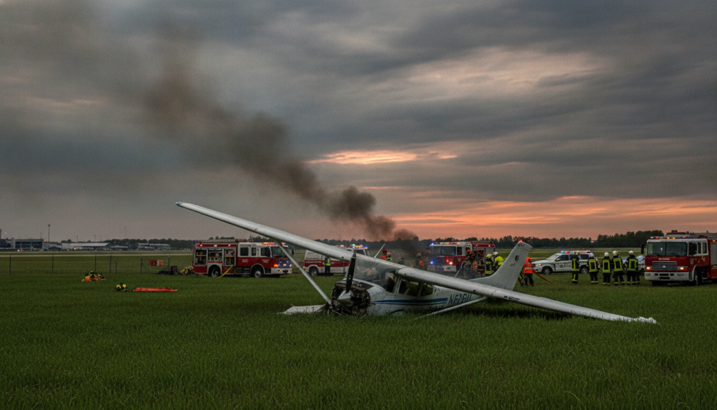 un avion de tourisme s'est écrasé à l'atterrissage près de la baule, causant la mort de deux personnes. retour sur ce drame aérien tragique et ses circonstances.