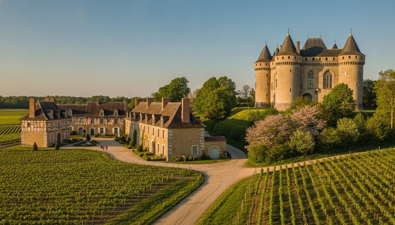 découvrez le tourisme en charente avec la maison rémy martin et le château de bouteville, tous deux reconnus et distingués par le guide vert pour leur patrimoine remarquable.