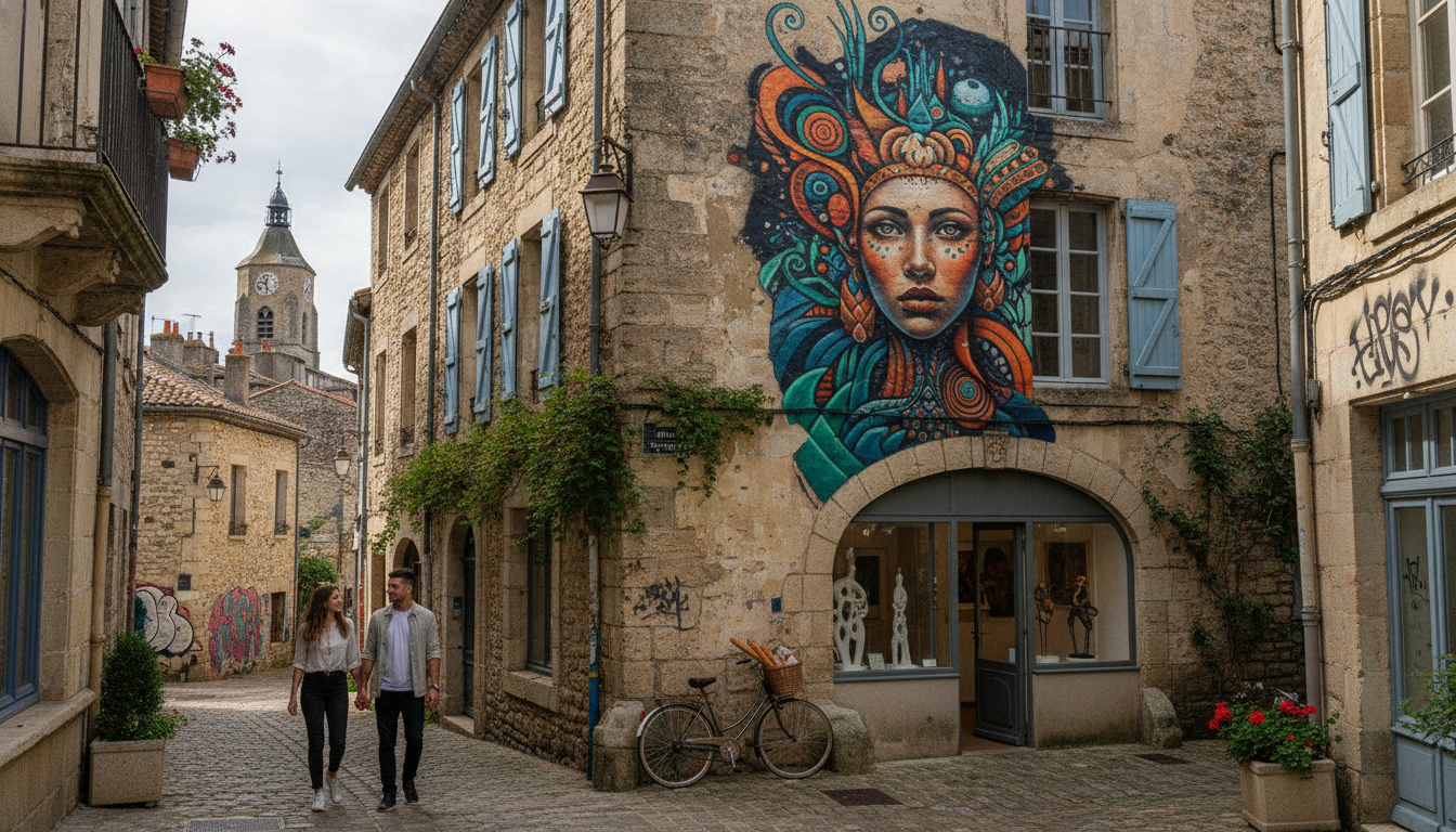 partez à l'aventure dans cette commune avec un jeu de piste inédit alliant street art et patrimoine local pour une expérience culturelle unique et ludique.