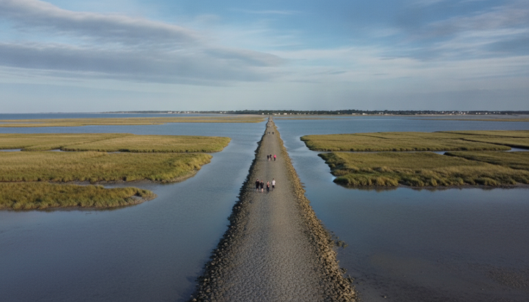 challans gois célèbre le lancement de sa saison en mettant en avant un tourisme alternatif unique, grâce à la découverte du gois et de ses paysages exceptionnels.