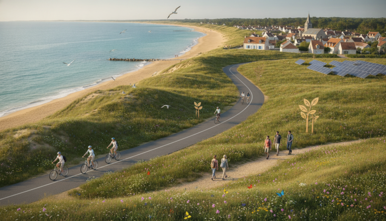 la vendée récompensée par un prestigieux label international pour son engagement exemplaire en tourisme durable, promouvant un développement respectueux de l'environnement et des territoires.