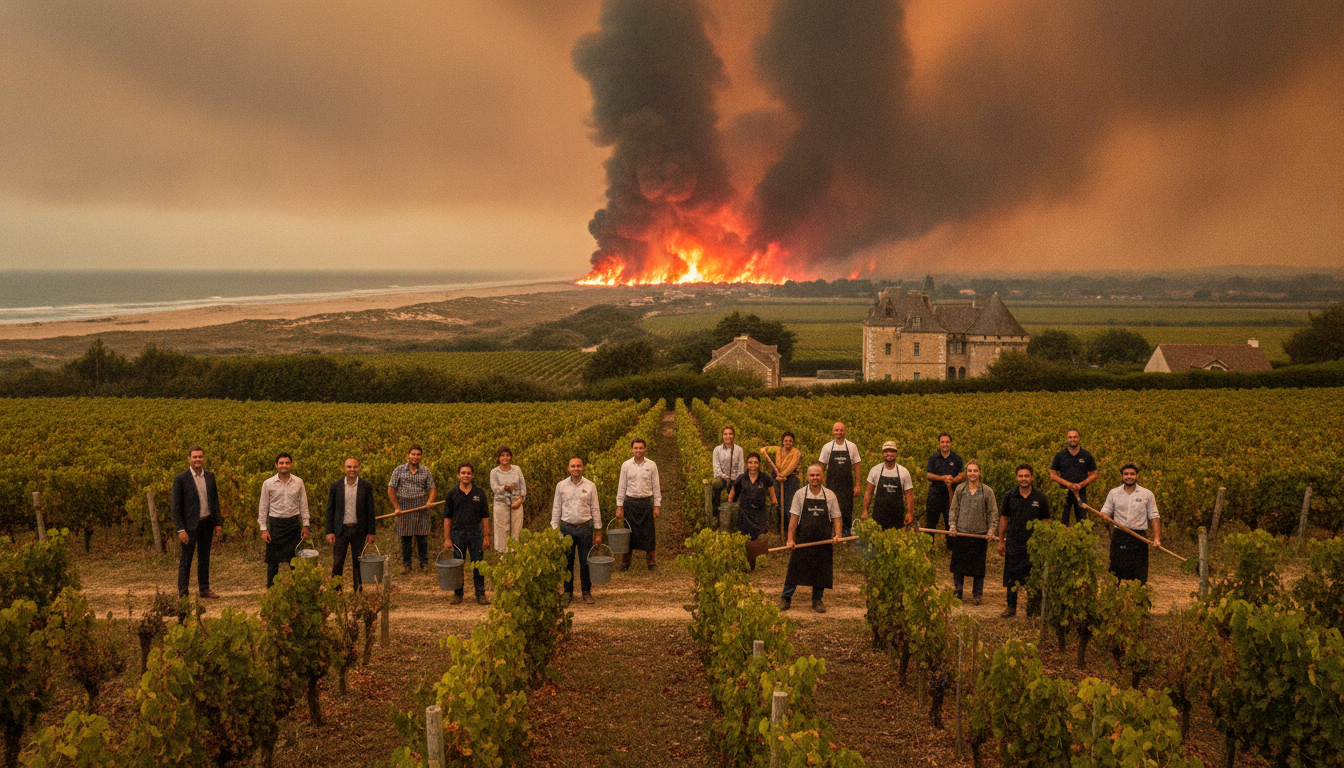 découvrez comment les acteurs du tourisme en gironde unissent leurs forces pour protéger la saison estivale face aux incendies dévastateurs qui menacent la région.