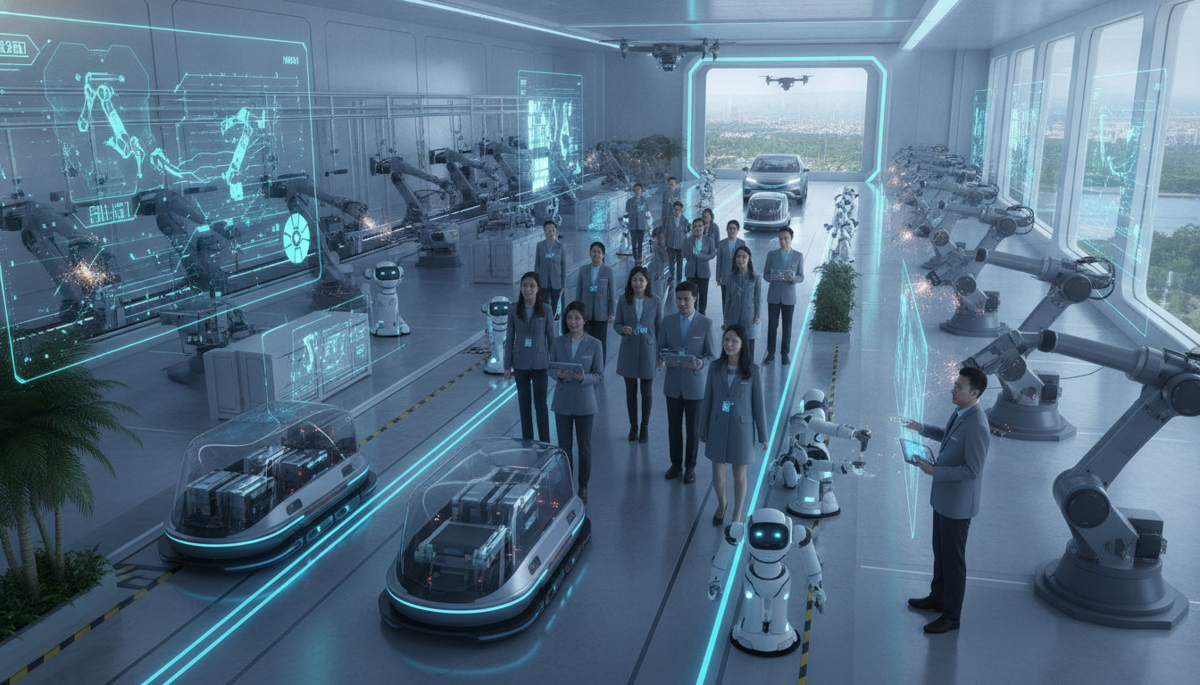 découvrez comment le tourisme technologique transforme les usines chinoises en attractions incontournables, offrant une expérience immersive au cœur de l'innovation à la manière de disney.