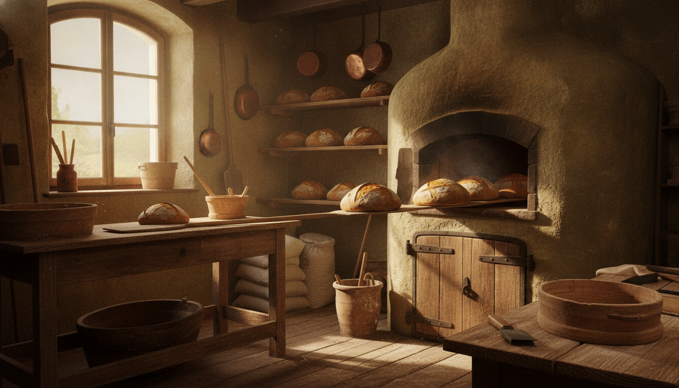 découvrez l'art ancestral du pain au levain à chamberaud grâce à l'office de tourisme creuse sud-ouest et vivez une expérience unique de fabrication artisanale.