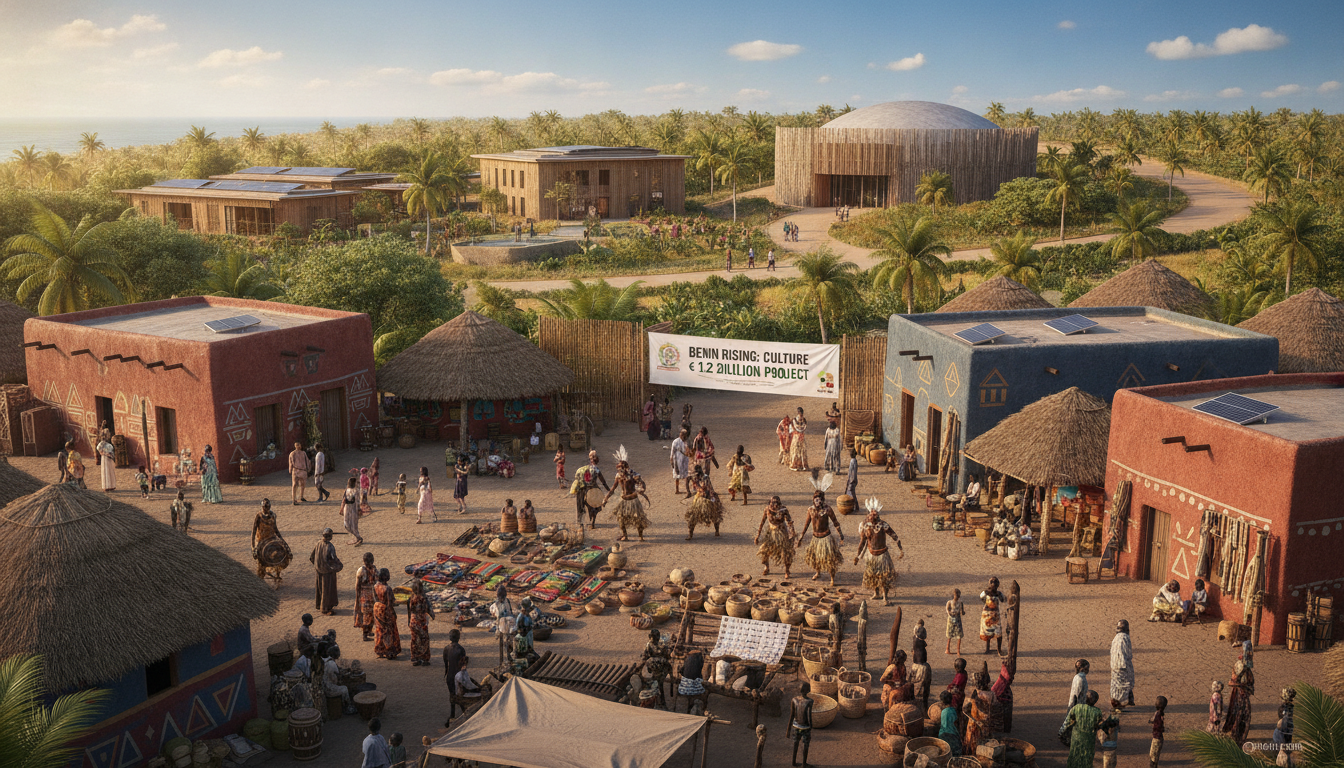 découvrez comment un projet de développement de 1,2 milliard d'euros place la culture au cœur du tourisme au bénin, valorisant patrimoine et dynamisme économique.