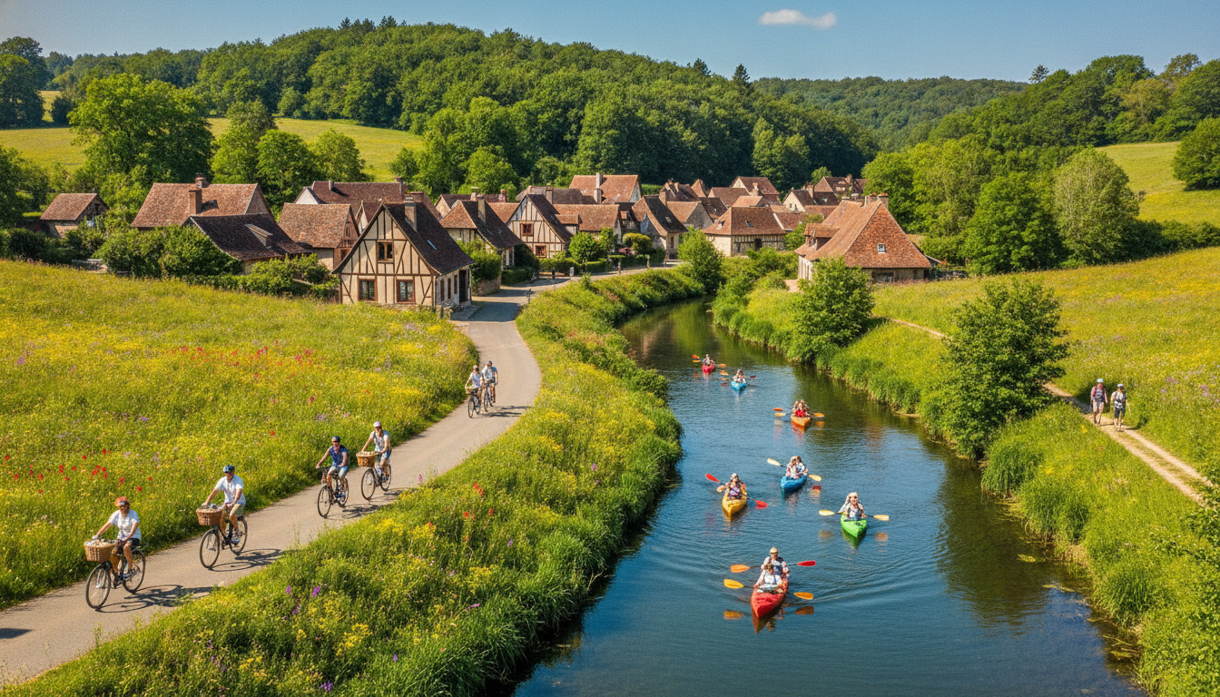 découvrez les trésors de la mayenne en été grâce à une escapade locale, écologique et économique. profitez d'activités nature, de villages charmants et d'une expérience authentique à petit prix.