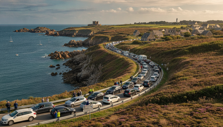 découvrez l'effervescence estivale en bretagne avec le tourisme en pleine croissance. profitez des guinguettes animées qui mettent lorient en fête tout en restant vigilant face aux embouteillages.