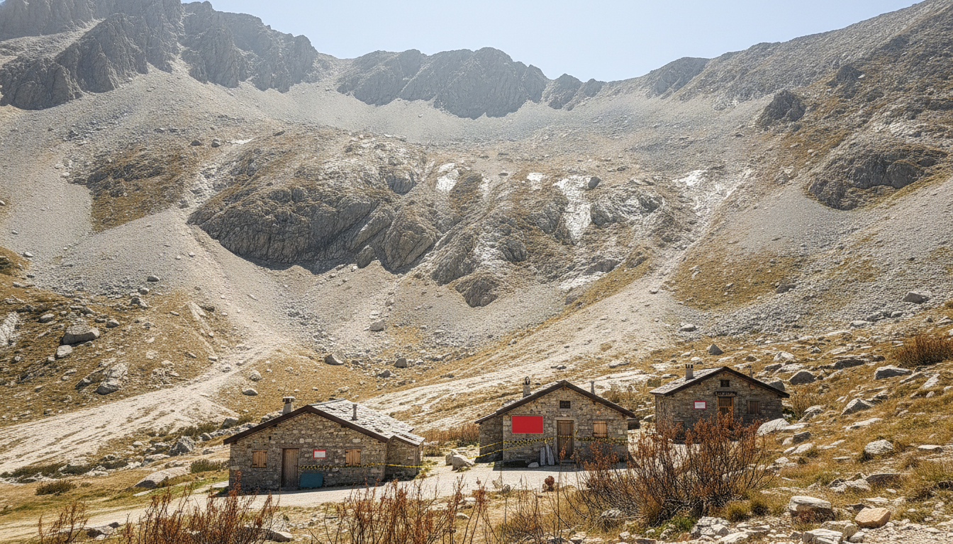 canicule en montagne : risques accrus d’éboulements et fermetures de refuges impactent fortement le tourisme estival, entraînant des perturbations pour les randonneurs et vacanciers.