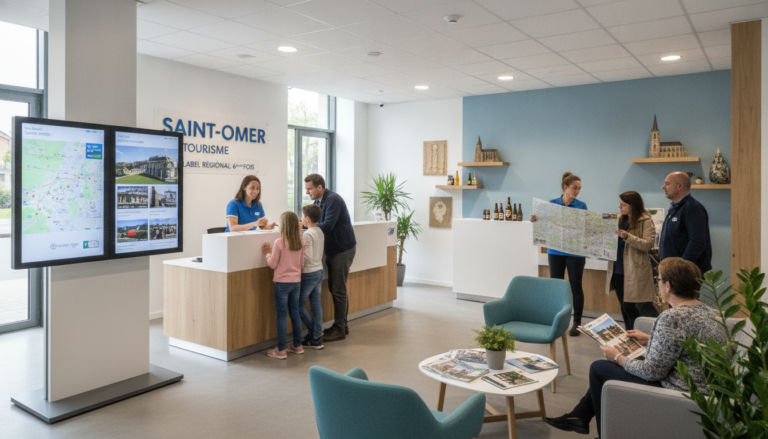 le bureau de tourisme de saint-omer obtient le sixième label régional en maîtrisant parfaitement les quatre types d’accueil, garantissant ainsi une expérience optimale pour tous les visiteurs.