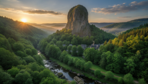 découvrez le neck de sceautres en ardèche, un phénomène naturel rare et impressionnant qui fascine par ses proportions exceptionnelles. une étape incontournable pour les amateurs de tourisme et de nature.