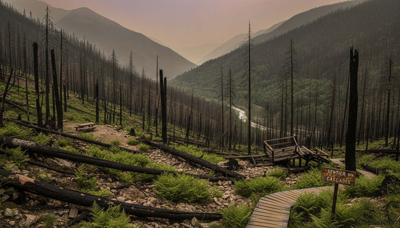 découvrez les conséquences dramatiques de l'incendie du bois noir sur le tourisme dans la vallée de freissinières et les défis à relever pour redonner vie à cette région emblématique.