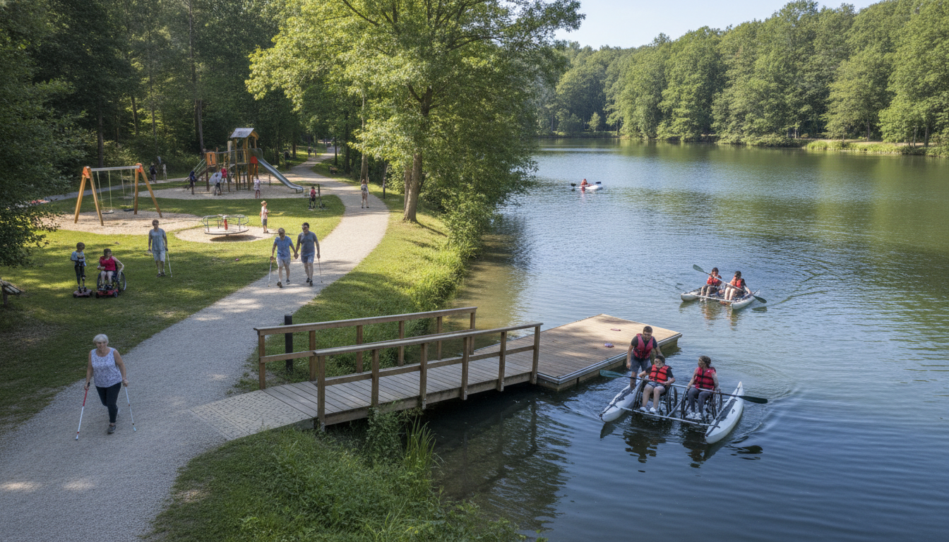 découvrez comment la base de loisirs de mervent adapte ses activités sportives pour offrir une accessibilité optimale aux personnes en situation de handicap, favorisant un tourisme inclusif et responsable.