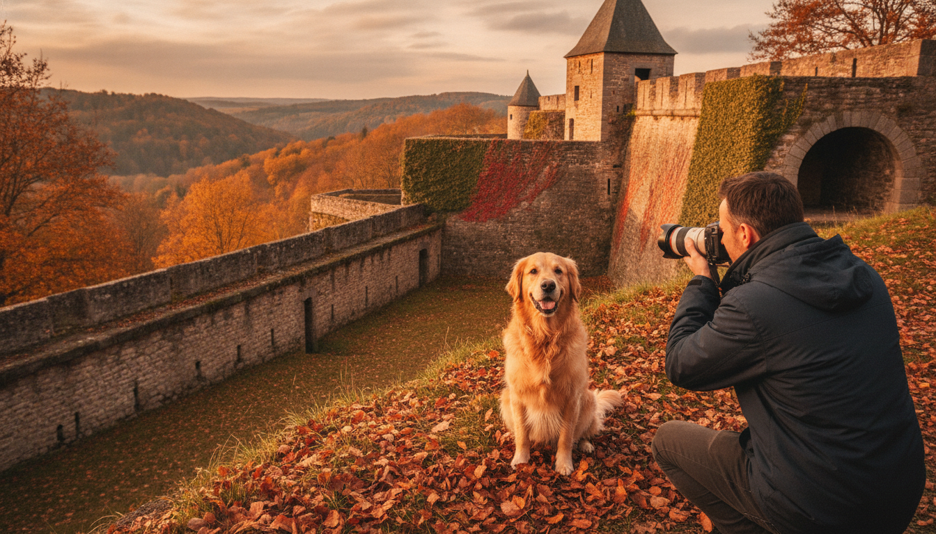 participez à un shooting photo complice avec votre chien à longwy, le mercredi 30 septembre, à l'office de tourisme. immortalisez un moment unique et plein d'émotion avec votre fidèle compagnon.