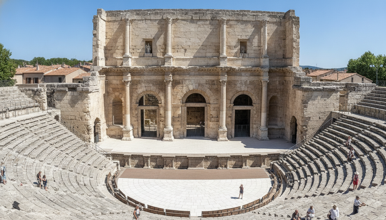 découvrez le théâtre romain d'orange, classé au patrimoine mondial de l’unesco, un trésor exceptionnel du tourisme antique alliant histoire, architecture et spectacles.