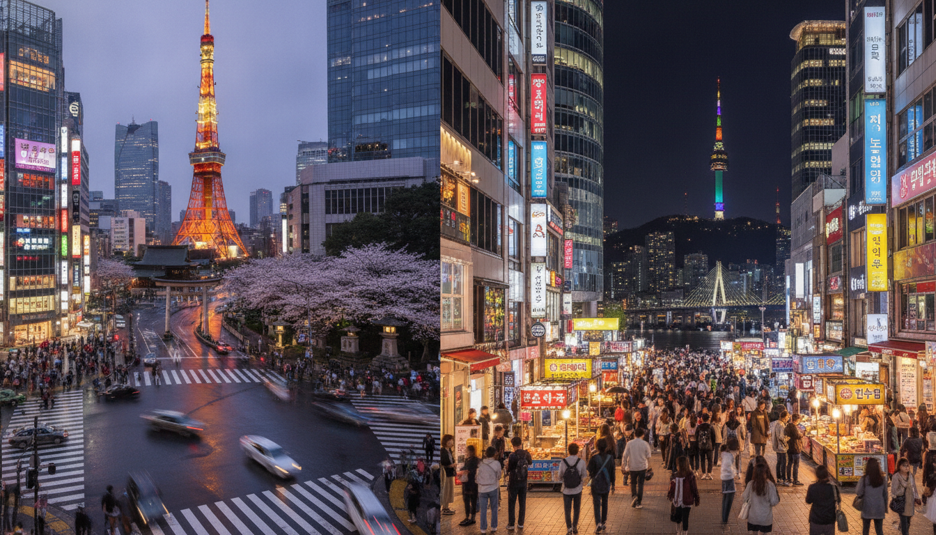 découvrez les atouts de tokyo et séoul pour choisir la métropole la plus dynamique et idéale pour une escapade asiatique inoubliable entre modernité, culture et gastronomie.