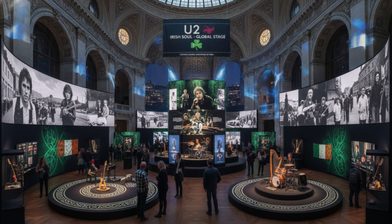 découvrez l'exposition incontournable sur u2, une plongée immersive dans la saga légendaire du groupe irlandais, entre musique, histoire et émotions.