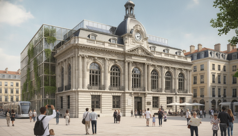 découvrez l'avenir du bâtiment historique de l'office de tourisme sur la place bellecour, un monument emblématique présent depuis 174 ans au cœur de la ville.