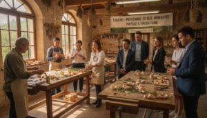 découvrez l'oulibo à bize-minervois, symbole de fierté locale, qui partage son savoir-faire unique à travers des expériences de tourisme d'entreprise enrichissantes et conviviales.